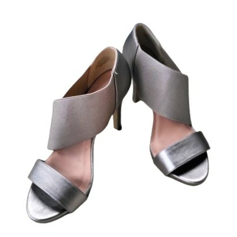 Simply Vera Women’s Heels Dress Shoes Metallic Pewter - Size 9 - Picture 2 of 12